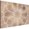 LUMASOUL Quadri Moderni Soggiorno - Quadri Camera da Letto Motivo Natura - Poster da parete con cornice in legno e telaio - Stampe da Parete Motivi- 90 x 60 cm
