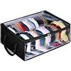 Generic Grande capienza per cappelli da baseball, ampio organizer per cappelli da armadio (nero)