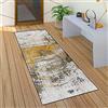 ACUY Tappeto Cucina Passatoia Antiscivolo 60x220cm Tappeto Antiscivolo Porta Antiscivolo Lavabile per Soggiorno, Corridoio, Cucina