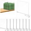 Xnqelerate Organizer per armadio, 8 pezzi, 30 x 20 cm, divisori per mensole, divisori in acrilico trasparente con fissaggio a clip, divisorio per armadio senza fori, per camera da letto e cucina (trasparente)