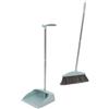 SHYCELOHES Set Scopa e Paletta Manico Lungo, Acciaio Inox e Plastica | Dormitorio e Casa, Raccoglie Briciole negli Angoli Stretti, Resiste all'Usura, Semplice