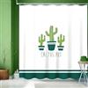 Songella Tende da Doccia 180 * 180cm Tenda da Bagno in Poliestere Impermeabile Anti-Muffa PEVA Accessori da Bagno con 12 Anelli