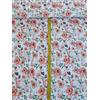 Generico Jersey tessuto elasticizzato 95% cotone 5% elastan, Jersey di cotone bambini, tessuto elasticizzato al metro, stoffa elasticizzata, maglina elastica al metro 100 cm x 150 cm, (Fiori 6)