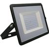 V-TAC VT-40101 100W SMD FLOODLIGHT COLORCODE:6500K BLACK BODY