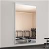 brisafe Specchio da parete 120 x 200 cm, infrangibile, ad alta risoluzione e leggera, ideale come specchio per palestra, arti marziali, balletto o soffitto per uso commerciale e domestico