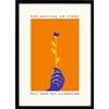 Social Crazy GLOBAL POSTER CON CORNICE - PUÒ NASCERE UN FIORE NEL NOSTRO GIARDINO (20X31 CM, NERA)