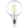 V-TAC Lampadina Globo LED Trasparente E27 12.5W, 230V 125Mm Filamento 6400K Luce Fredda