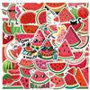 kaensc 50 adesivi con anguria per scrapbook skateboard, bagagli, auto, computer portatile, bottiglie d'acqua, telefono, valigia, computer, chitarra, simpatici adesivi per frutta per adulti e bambini