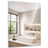 your-homestyle Homestyle - Specchio da parete in cristallo, 30 x 40 cm, senza cornice