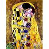Zoulile 5D Diamond Painting Klimt, Kit Diamond Painting Adulti Bacio Diamond Painting Kit Completo, Diamantini Crystal Art Bambini Pittura Diamante Fai Da Te, Decorazione Della Parete di Casa Craft 20x30cm