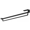 KiBcsLic Barra Appendiabiti a U senza Foratura | Gruccia Barra Pantaloni Resistente | Gruccia Appendiabiti Organizzazione Domestica per Guardaroba, Bianco, 30 Cm