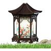 Generico Diffusore Lampada Cinese Forma Di Pagoda Regolabile A Due Colorate | Diffusore Lanterna Padiglione Zen per Decorazione d'Interni Casa Camera Soggiorno Ufficio Esterno Giardino Regalo Donna Uomo