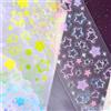 Hallaway 6 fogli adesivi a forma di cuore, stelle per album fotografici, scrapbook Stickers Aesthetic Glitter Sticker Journaling Junk Journal accessori scrapbooking stickers adesivi trasparenti glitter