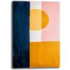 Printerland Quadri Moderni Soggiono Astratto Quadro Moderno su Tela Stampa Canvas Astratta Decorazione da Parete per Salotto Camera da Letto Ufficio Arredamento Contemporaneo (7, 70x100 cm, Canvas intelaiato)