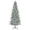 Lumineo Albero di Natale, Green/White, dia103.00-H210.00cm