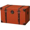 KiBcsLic Baule Del Tesoro, Piccola | Stile Retrò, Baule con Maniglie Laterali, Decorativo, Scrigno, per Soggiorno, Vetrine, Collezionisti