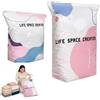 Generic Sacchetti sottovuoto senza pompa, Sacchetti Life Space Creator, Sacchetti portaoggetti a compressione 3D, Sacchetti sottovuoto salvaspazio for vestiti, coperte, biancheria da letto(S+L)