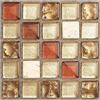 CONPHERON Adesivo per Piastrelle da Cucina, Adesiva Muro, Film di Cristallo Addensato, 20 fogli, 10 x 10 cm, Motivo a Mosaico 5