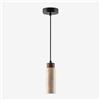 SKLUM Lampada da soffitto in travertino e legno (Ø6,5 cm) Davise -