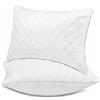 VVZ Cuscini Letto 50x70 cm Set di 2 Cuscino, Coppia Guanciali Letto per Dormire, Cuscino Letto Anallergico Antiacaro Soffice e Morbido, Cuscini Premium Qualità Alberghiera per Sonno Profondo Lavabile