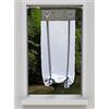 SMITHOOM 1 Pannello Tenda Avvolgibile Cuore Ricamato Morbido Velato Tende Sollevabile Cravatta per Caffè Cucina Soggiorno Balcone Bagno, Grigio, Larghezza 45cm/Altezza 90cm