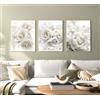 MKHFUW Set di quadri decorativi moderni in stile bohémien, senza cornice, 40 x 60 cm, 3 pezzi, poster 02