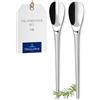 Villeroy & Boch NewMoon Posate per Insalata Versatili, Uso Quotidiano e per la Tavola Festiva in Acciaio Inox, Lavabili In Lavastoviglie, 2 Pezzi