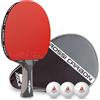 JOOLA Racchette da Tennis da Tavolo Professionali INFINITY, MEGA e ROSSI CARBON Approvate dall'ITTF per Giocatori Esperti e Competizioni