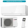 Mitsubishi Electric Kirigamine Zen Climatizzatore monosplit 18.000 BTU per open space fino a circa 50 mq