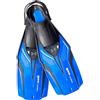 Mares Nateeva - Pinne snorkeling a scarpetta aperta, regolazione multi-taglia, cinghia regolabile, trasporto facile, leggere e confortevoli