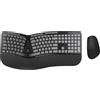 ‎Conceptronic CONCEPTRONIC ORAZIO02US Ergo Wireless Ergonomic Keyboard and Mouse Set, QWERTY E