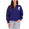 Polo Ralph Lauren Felpa blu Concept con zip
