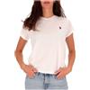 Polo Ralph Lauren T-shirt bianca girocollo con logo