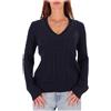 Polo Ralph Lauren Maglione navy da cricket a trecce
