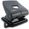 Rapesco PF827PB2 Perforatrice a 2 Fori 827-P, Capacità 30 Fogli, Nero | Protezione Antibatterica Germ-Savvy