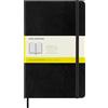 Moleskine Classic Notebook, Taccuino a Quadretti, Copertina Morbida e Chiusura Elastica, Formato Large 13 x 21 cm, Colore Nero, 192 Pagine