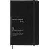 Moleskine Smart Notebook, Sistema di Smart Writing, Smart Notebook con Copertina Rigida, Pagine a Righe e Chiusura Elastica, Colore Nero, Formato Pocket 9 x 14 cm