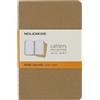 Moleskine Cahier Journal Set 3 Quaderni a Righe, Tascabile