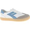 Andrea Conti Sneakers Basse da Donna, Colore Bianco/Blu infinityblue, 37 EU