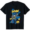 DC Comics DC Kids Batman accovacciato Maglietta