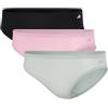 Adidas Bikini (3pk) - Sport Active Light Flex-Packaged Panties Mutande da Uomo Donna (Pacco da 3)
