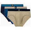 Emporio Armani 3-Pack Brief Mutande da Uomo Uomo