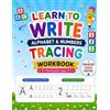 Sameera M. Learn to Write: Alphabet & Numbers Tracing Workbook for Preschoolers Ages 4-5: Step-by-Step Guided Arrows for Letter & Number Tracing