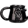 Paladone - Tazza da caffè in ceramica nera con serpente Nagini, da 400 ml, design Mangiamorte, idea regalo per adulti e fan del mondo magico del Marchio Nero di Harry Potter, licenza ufficiale