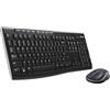 Logitech MK270 Combo Tastiera e Mouse Wireless per Windows - ITA QWERTY | 2,4 GHz Wireless, Mouse Compatto, 8 Tasti Multimediali, Batteria 2 anni, PC, Laptop, Italiano QWERTY - Nero