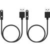OTOTEC 2 cavi di ricarica USB compatibili con XPLORA XGO2 adattatore dock dock adattatore smartwatch lunghezza 60 cm nero