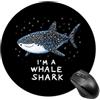 Generic Tappetini Mouse Whale Shark Mousemat | 20Cm Mousepad Durevole Bordo Cucito Tappetini Per Il Mouse Per Ufficio Gioco Casa