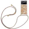 HomiTunky Custodia per collana per Xiaomi Poco X4 Pro 5G,Bling Sabbia mobile Flash Custodia con Cordino - Anti-perso Trasparente Antiurto Silicone Carino Liquido Flash Cover con Cavo Band