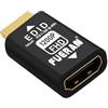 FUERAN Adattatore emulatore HDMI edid, emulatori, pass-through affidabile per splitter video, estensori, ricevitori AV - Plug & Play (1920 x 1200 @ 60/120 Hz)