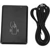 Fockety Reader RFID, Smart USB 13.56MHz ID IC Lettore di Schede, Plug and Play Quick Reading RFID Scanner per Access Control System, Home Security (Black)